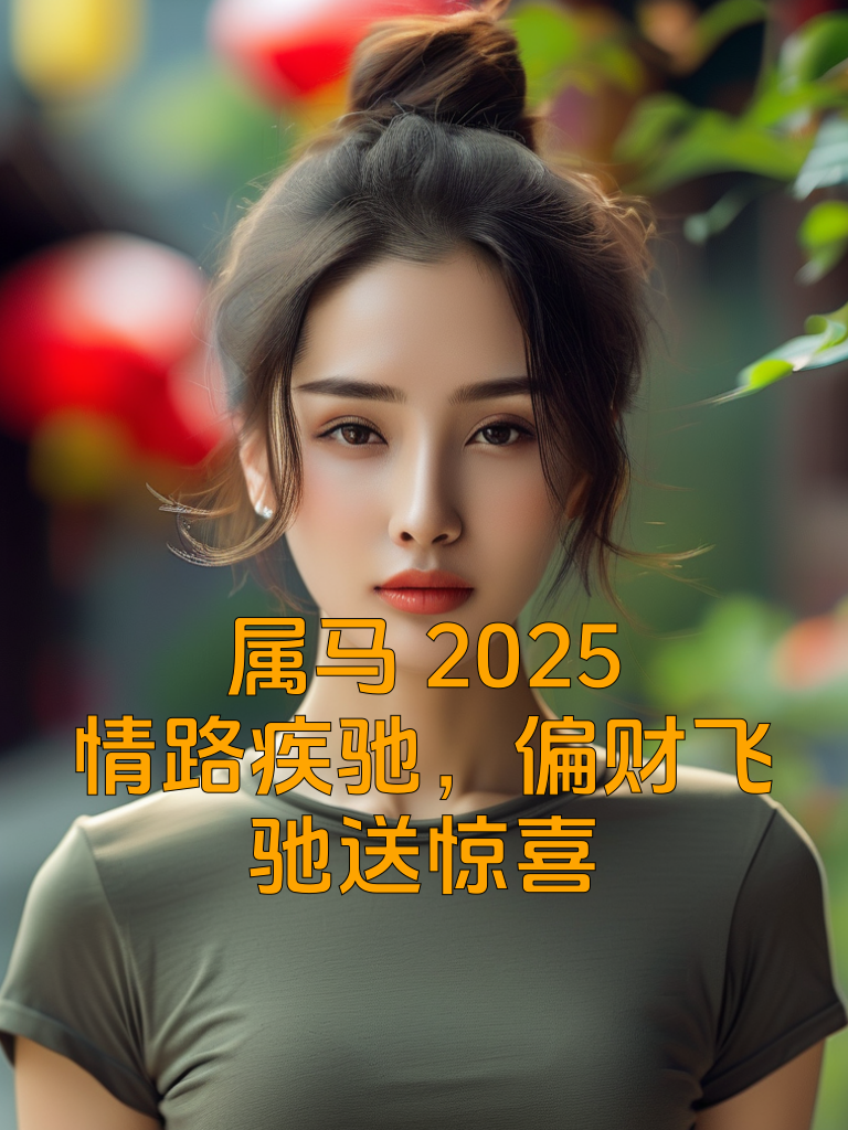 属马2025：情路疾驰，偏财飞驰送惊喜