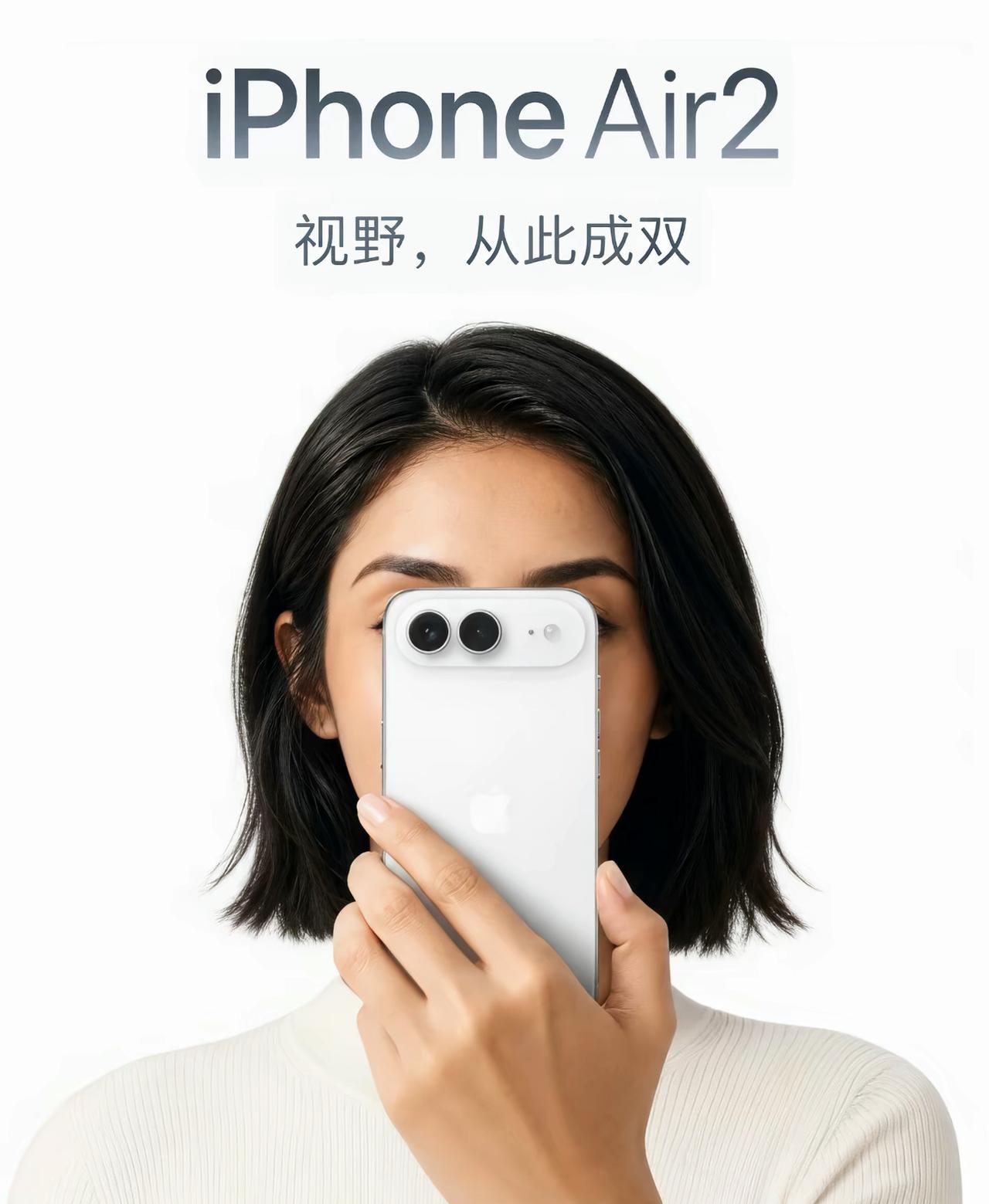 iPhoneAir2重磅爆料！缩小灵动岛，支持实体+eSIM双卡iPho