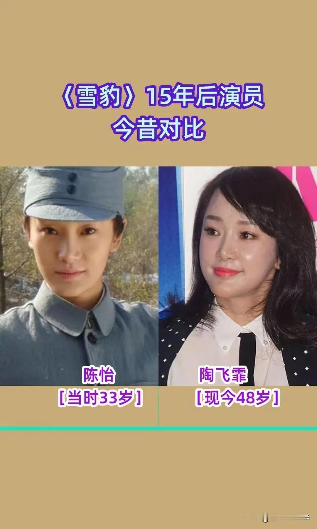 15年了，《雪豹》演员今昔对比：有人37岁成顶流，有人69岁还在演《雪豹》播