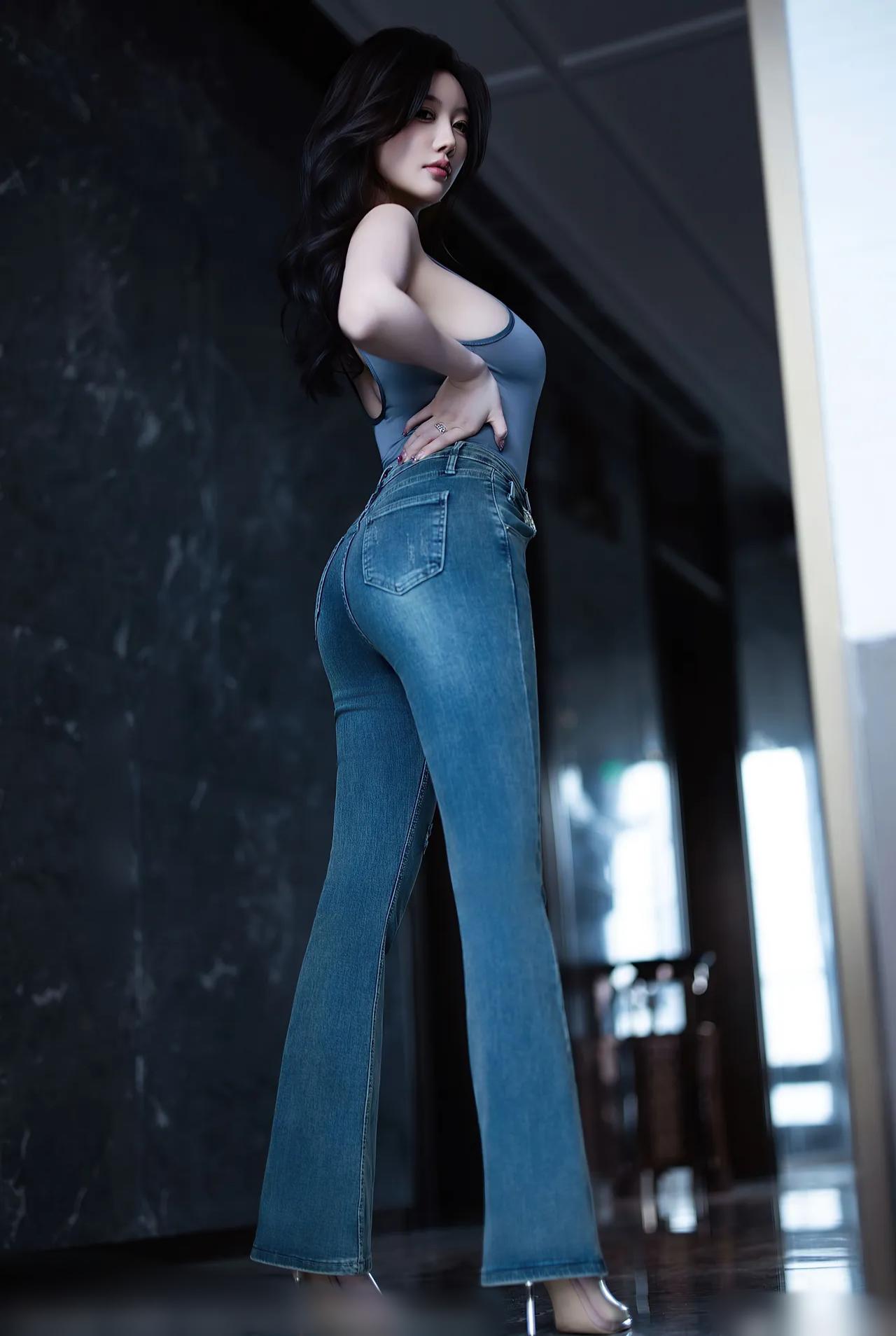 高跟鞋把腿长拉长了20厘米[笑着哭][笑着哭][笑着哭]