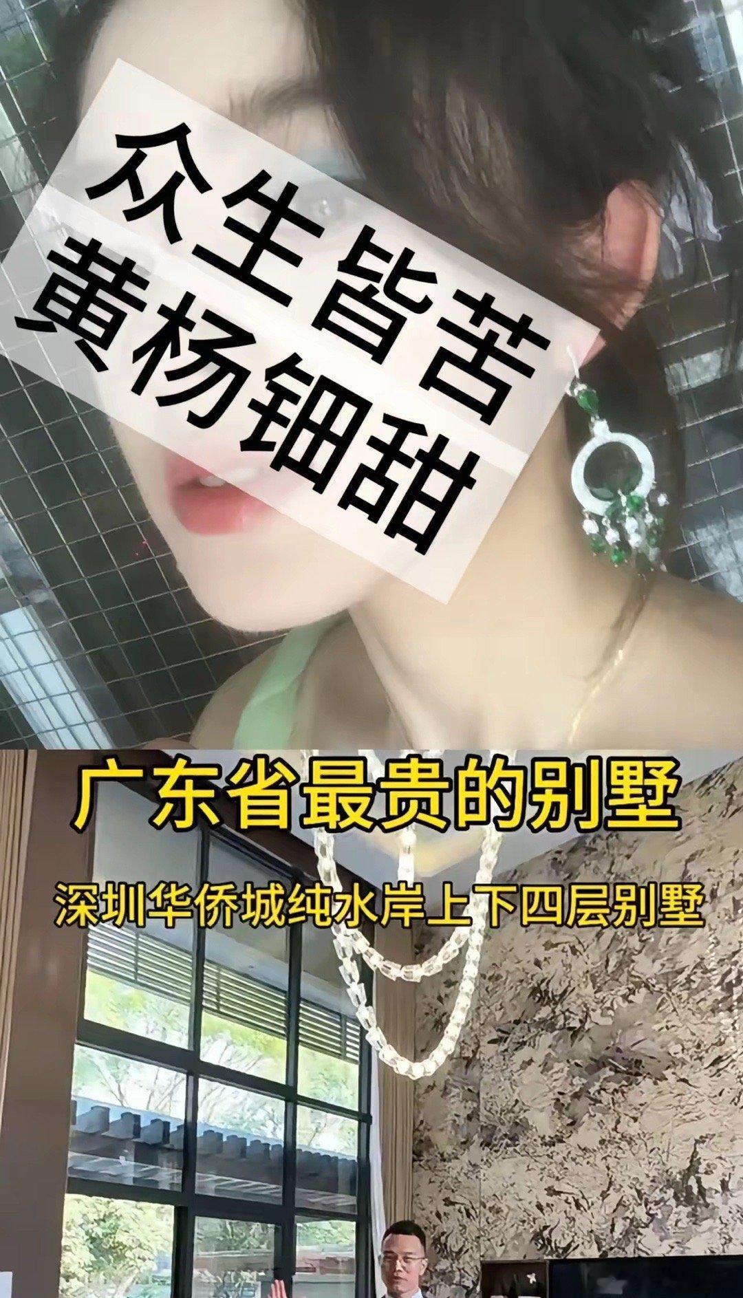 刚刚看到最合理的爆料黄杨钿甜一家的财富只不过是一次性手套上面的沾的油水​是什么手