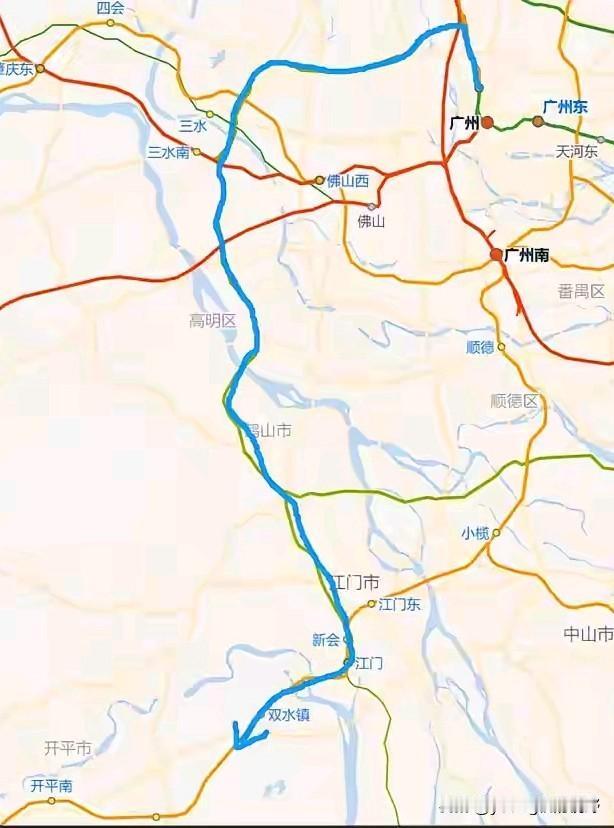 1月26号铁路调图之后，前往海南的几趟直特列车改线不再行驶广茂铁路，而是行驶之前