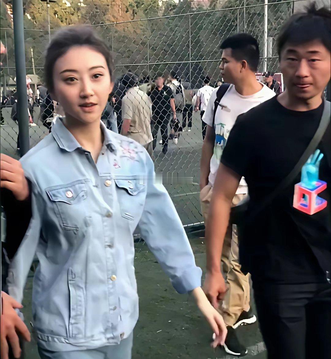 2023年，景甜来我们学校时拍的景甜这颜值太能扛了​​​