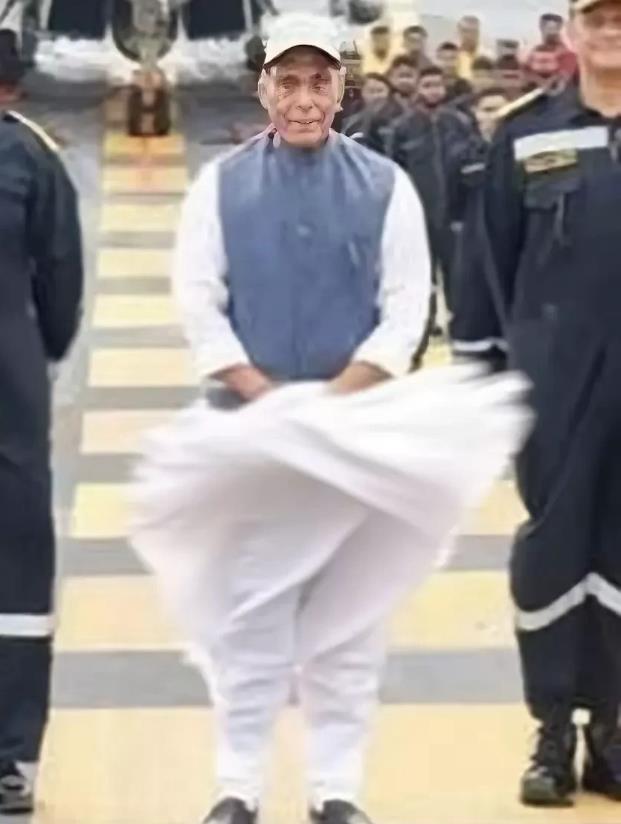 印度防长为何缺席中国052D参观？裙装争议背后暗藏印巴角力与海军自尊心较量