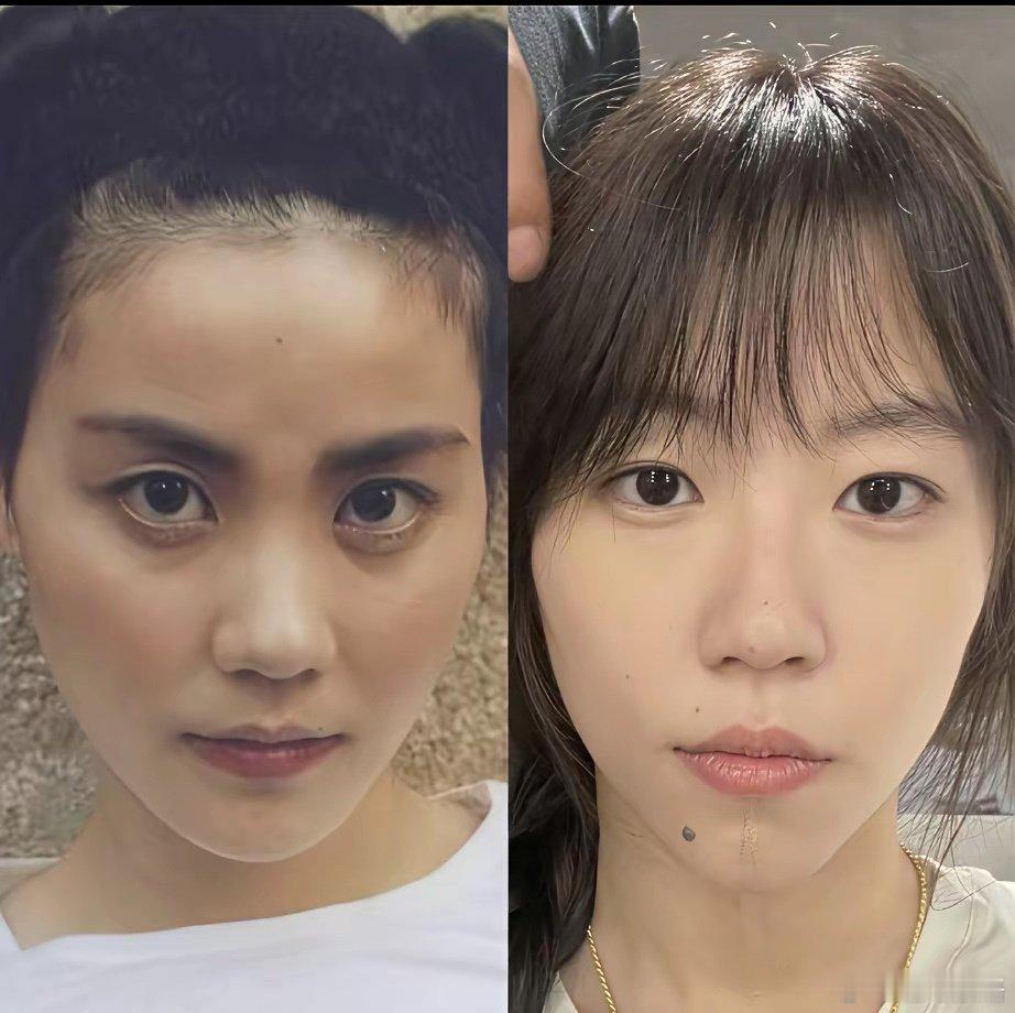 王菲好福气，生了两个神似自己的闺女。窦靖童和李嫣姐妹俩的颜值和气质，真是“孝顺到家”了​