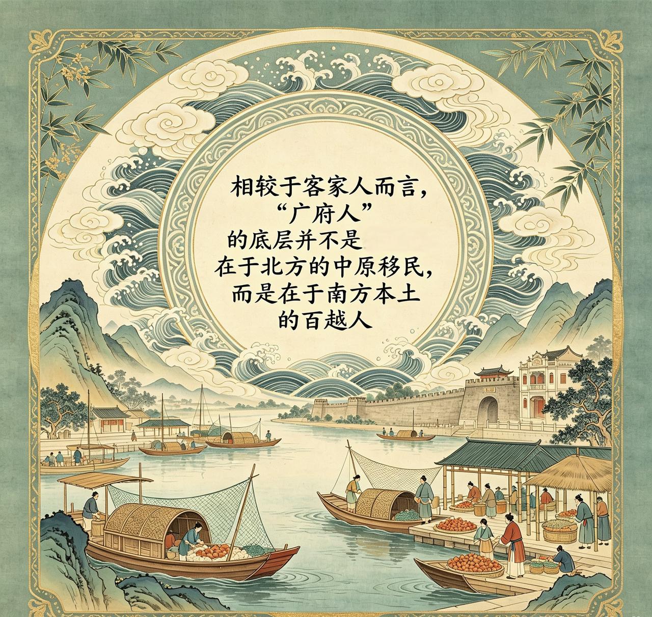 刚推广出来不久的“广府人”概念，其实指的是，广东珠三角原广州府一带，以白话(广州