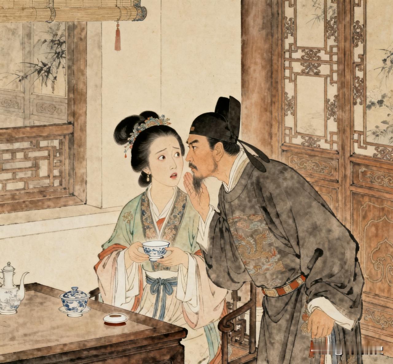 徐达刚送走微服私访的朱元璋，就对夫人低语：最小的儿子长得最不像我，快让他换上乞丐