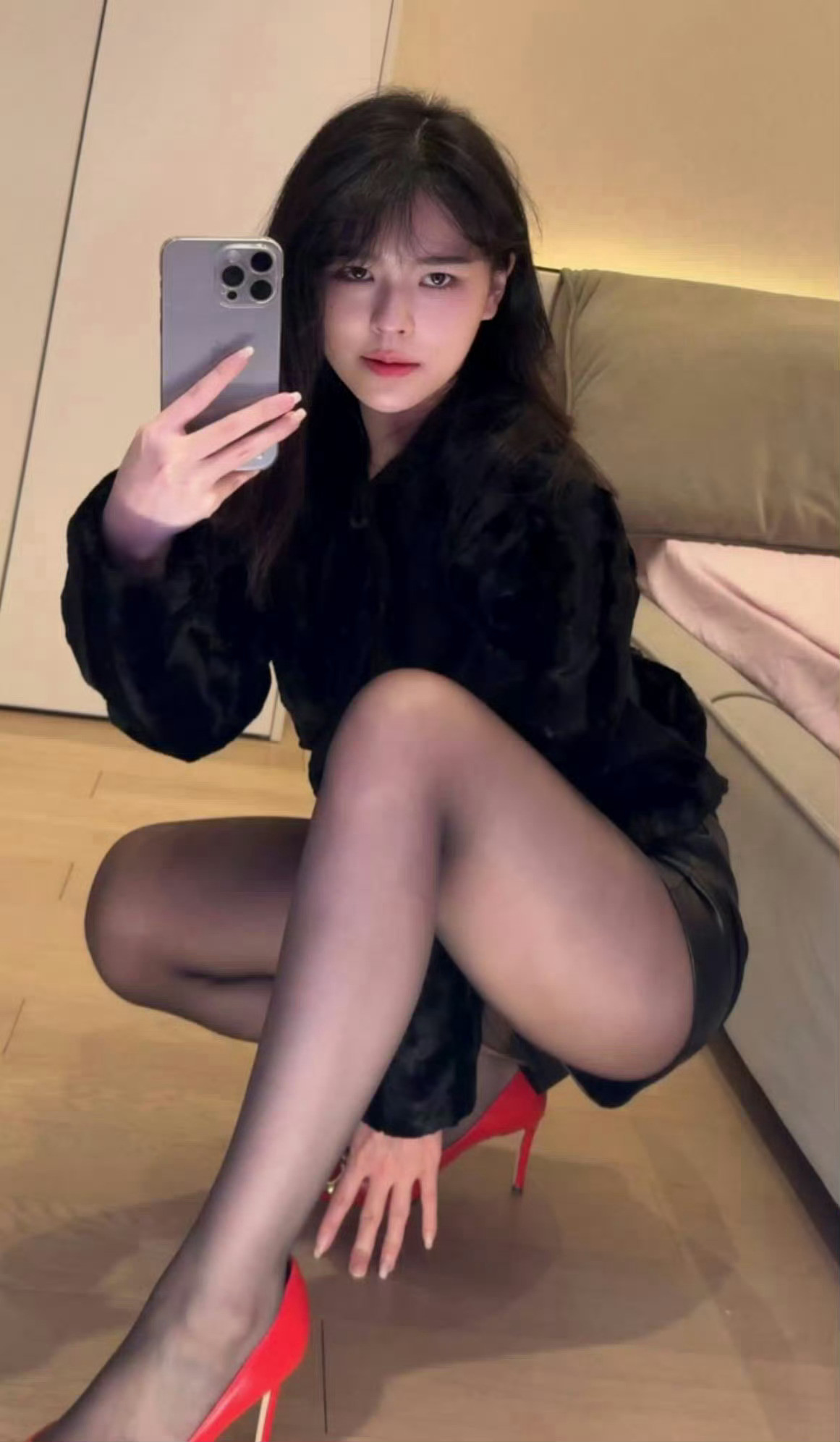 沫子x黑丝穿搭合集