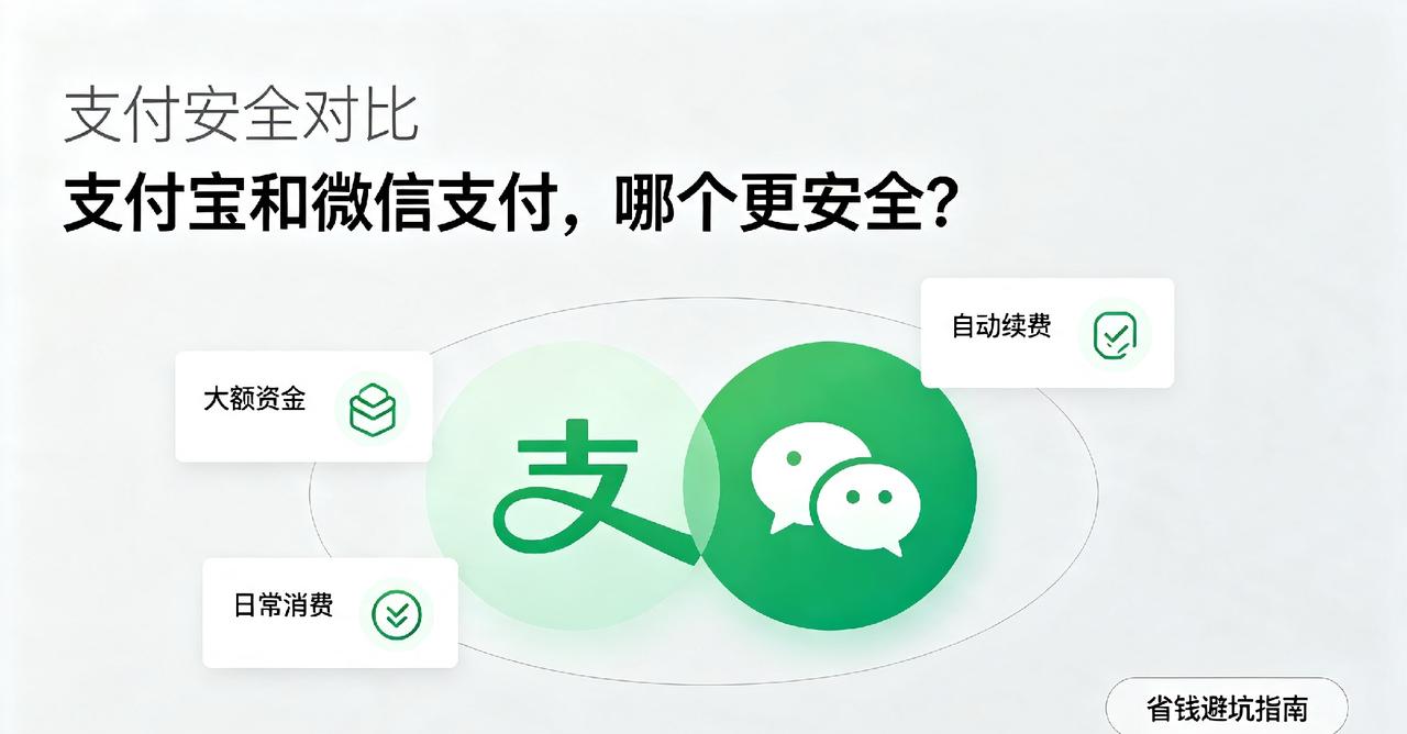 支付宝和微信支付，哪个更安全？看完再也不敢乱花钱了！今天不吹不黑，结合官方安全