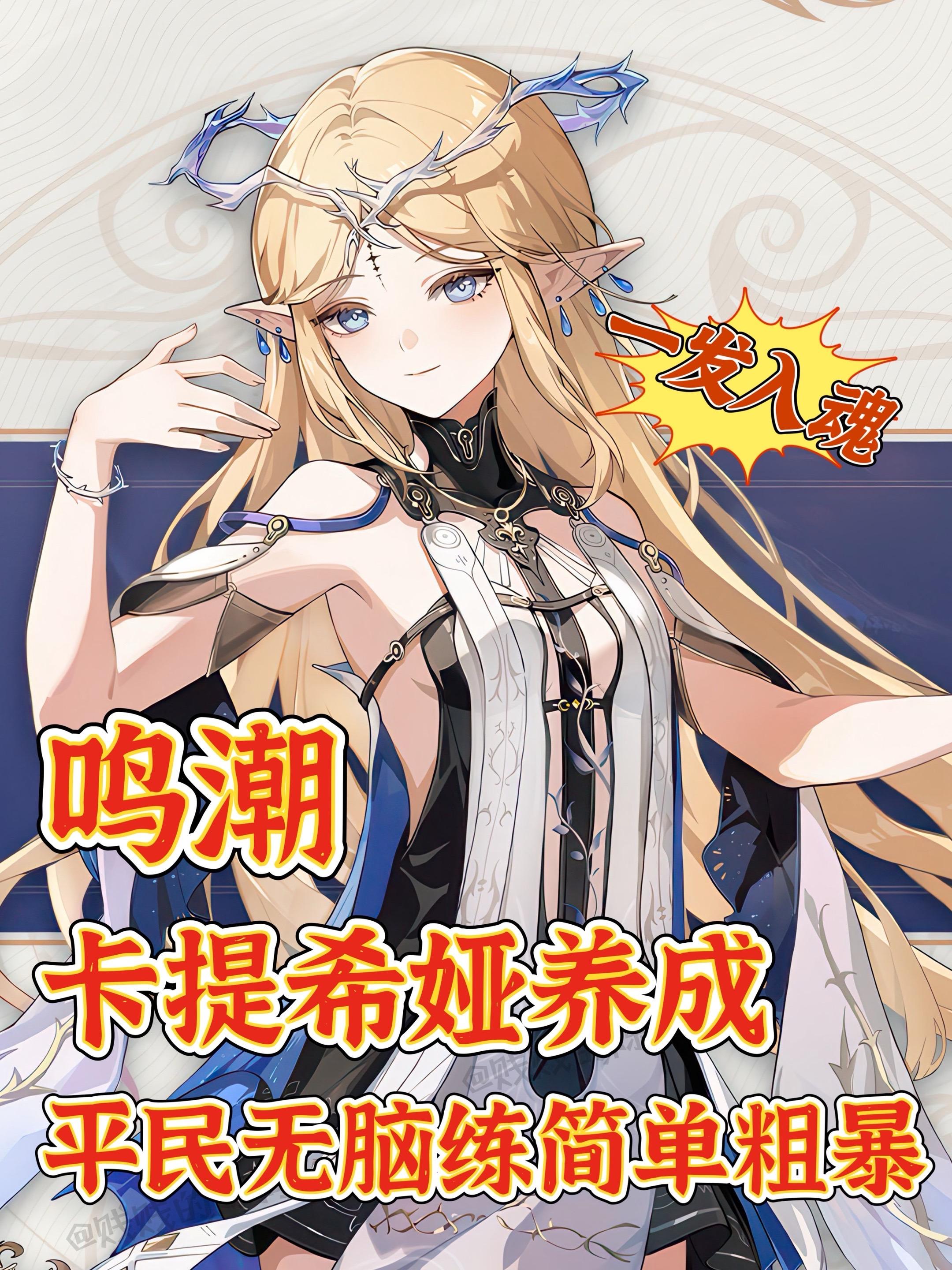 鸣潮｜版本最强卡提希娅角色养成攻略‼️。 2.4版本即将上线啦～妥妥的...