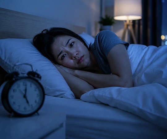经常半夜醒要排查6种疾病很多人以为半夜总醒只是单纯失眠，归结为压力大、想得多，习