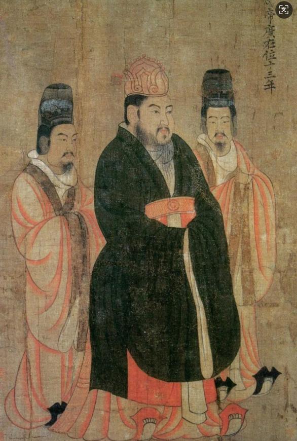 公元607年，日本派一个名叫“小野妹子”的男使臣来隋朝交流，隋炀帝并不待见，随手