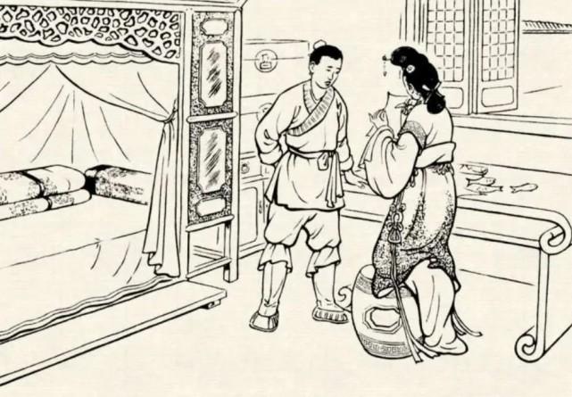 古时，有个商人见妻子整天淡妆浓抹，穿红戴绿，怀疑她做了不轨之事。有天，商人对妻子