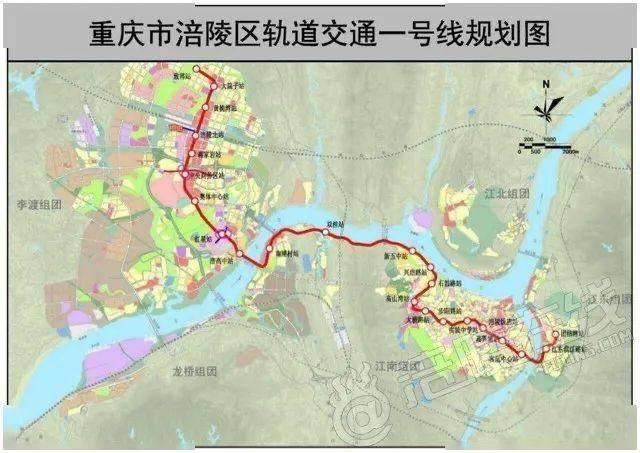 重庆市涪陵区未来规划有市域（郊）铁路线路，‌不会单独建设传统意义上的地铁/轻轨线