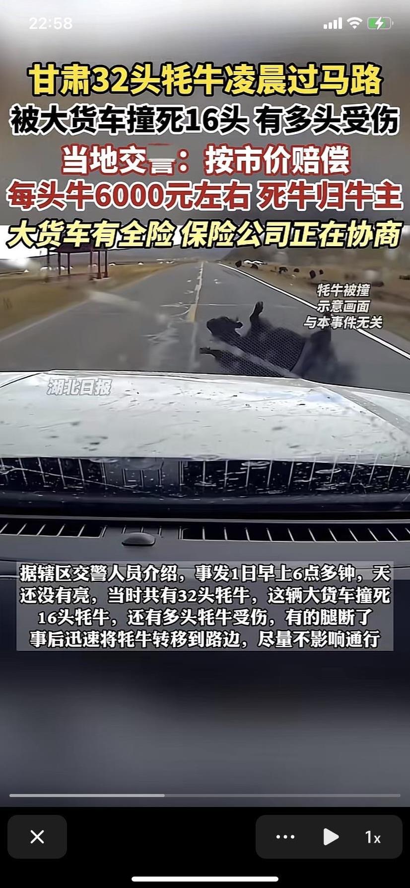 很想不通的事情当地交警的判罚有什么依据呢？既然已经按市场价赔了钱为什么牛还