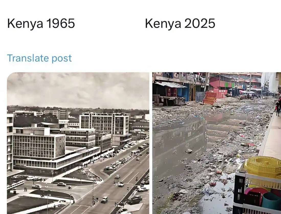 上世纪60年代与今年的肯尼亚，历史的车轮不是总是向前的