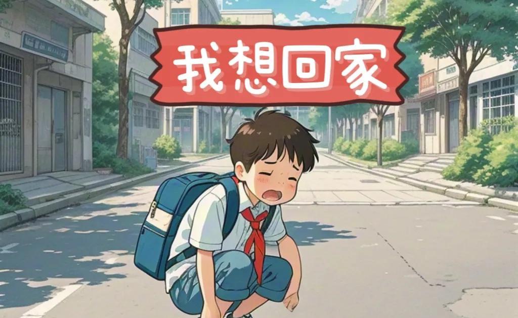 给孩子全托的念头彻底打消了，看到小小的他蜷缩在角落里，那撕心裂肺的哭声，一直哭喊