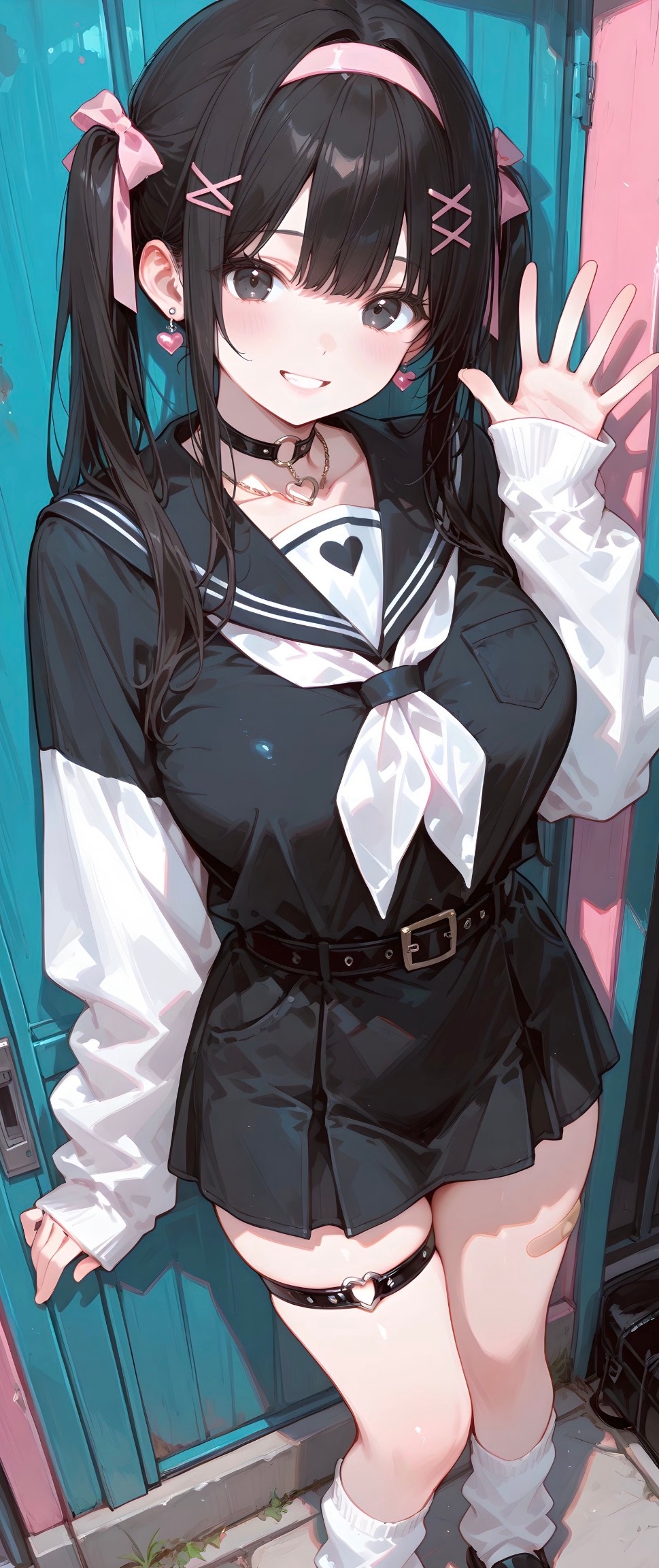 双马尾的快乐谁懂呀，真的太可爱了！acg次元大赏我的2025年终总结壁纸