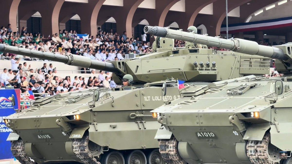 菲律宾军队从以色列ElbitsSystems公司购买的的Sabrah轻型坦克。