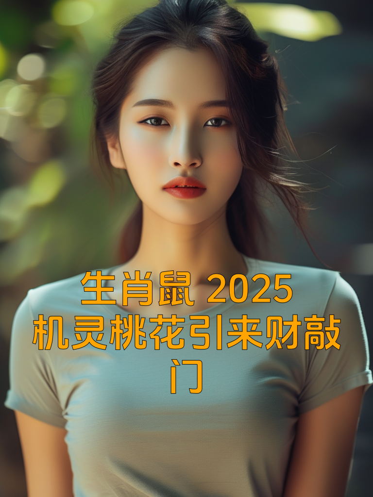 生肖鼠2025：机灵桃花引来财敲门