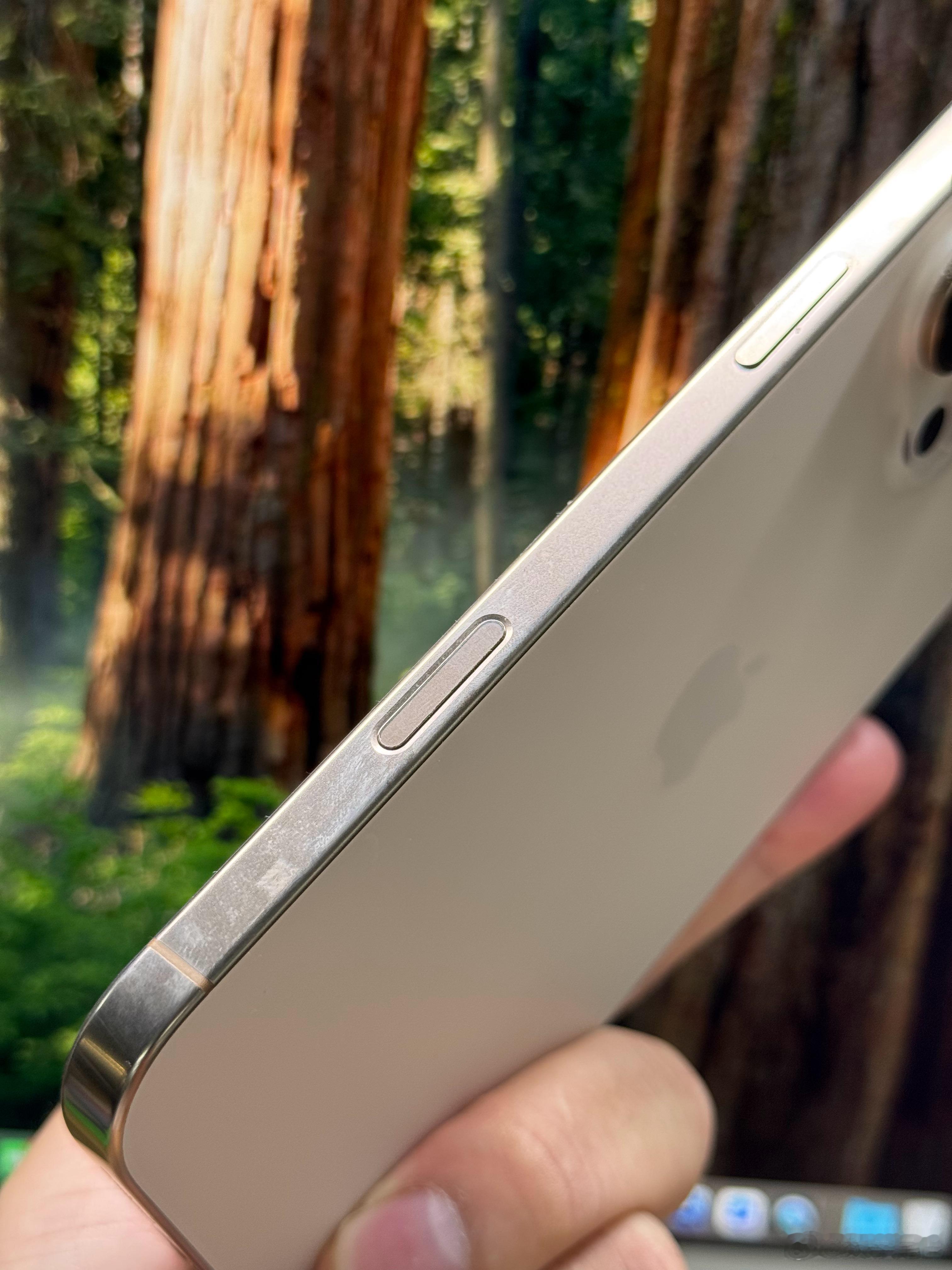 突发！全款买的iPhone16ProMax256g使用大半年后，侧面
