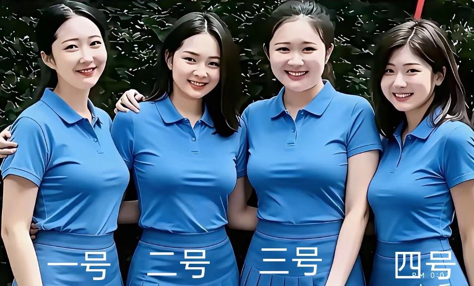 回眸一笑百媚生这四位美女，在这摆着呢？你想选哪位美女进你家门呢？国色天姿美女照