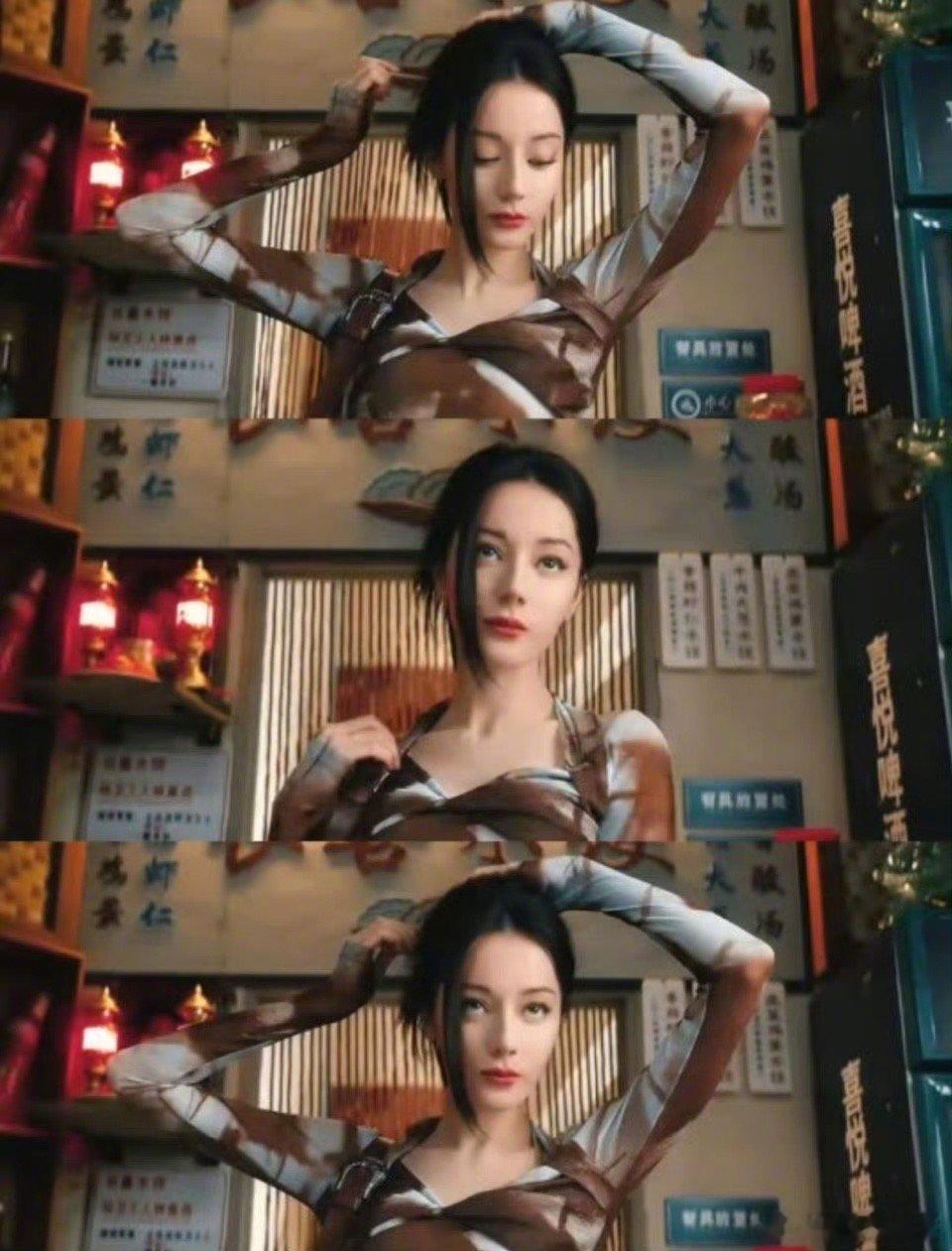 迪丽热巴姐姐真的好飒，好帅啊！｜迪丽热巴