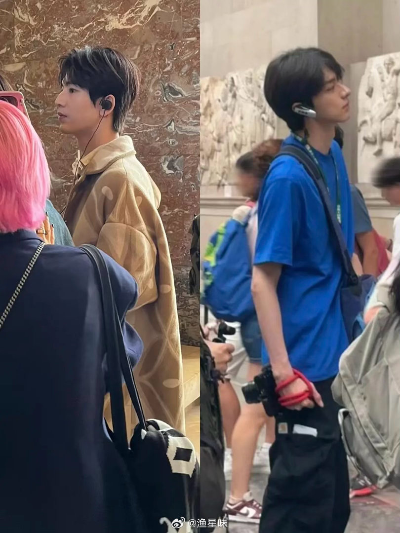 如果你在博物馆偶遇这两位男明星，你会选择和谁搭讪