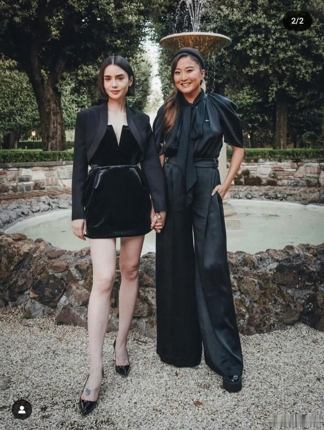 贾玲巴黎分玲这相似程度我愿称之为双胞胎姐妹！！！