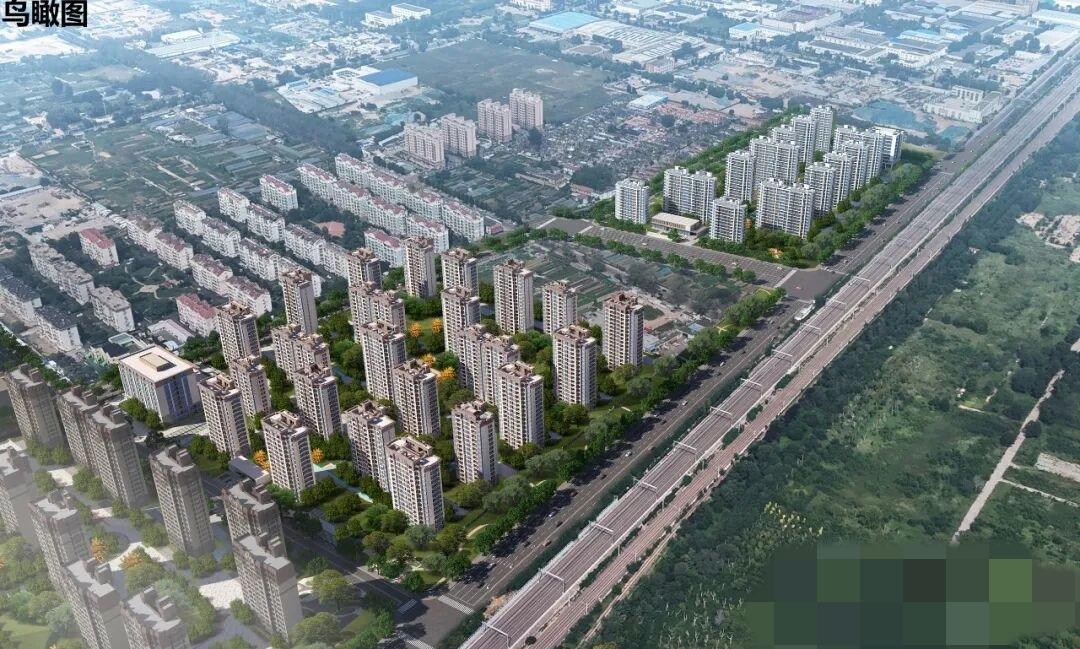 冬日生活打卡季近日，青岛市城阳流亭街道赵村社区城中村项目A地块B地块建设工程设计