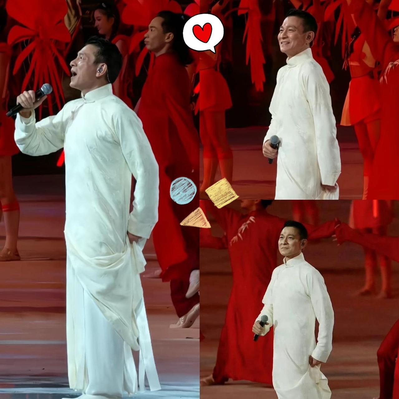 对不起，周深，对不起，陈小春，这次全运会开幕式，我还是选64岁的老艺术家刘德