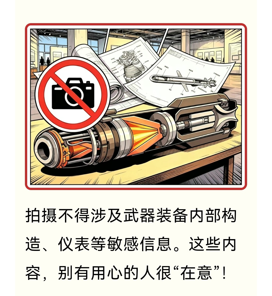 火箭军内部保密宣传图画