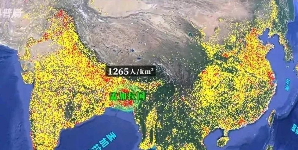 南亚地区总人口19亿，挤在不到450万平方公里的土地上，堪称地球上最拥挤的角落。