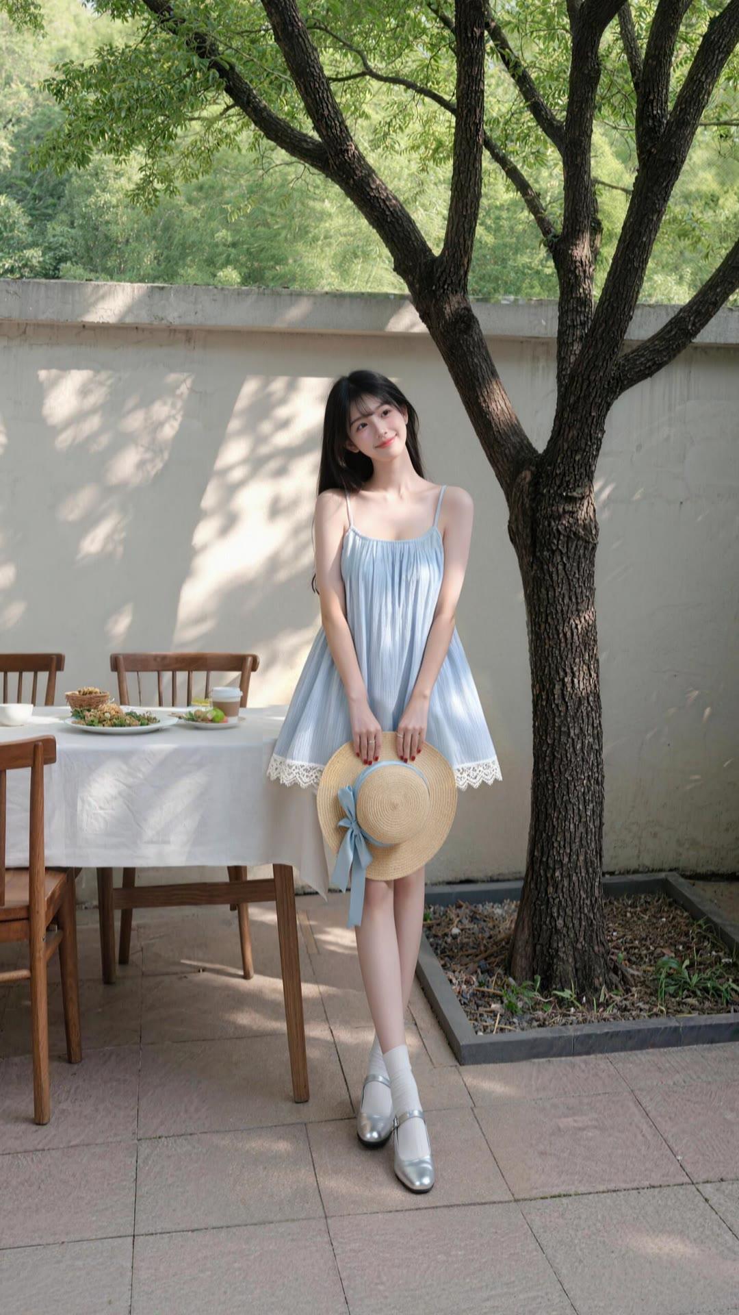 糟糕我陷的比你早想撩你一夏甜也是妹长腿大美女又高又瘦纯情女学生夏天