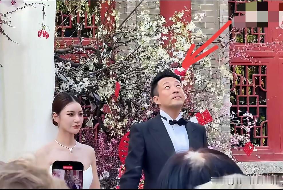 大S的在天之灵看着呢？汪小菲和马筱梅结婚当天，仰望天空时那一刻在想什么……2