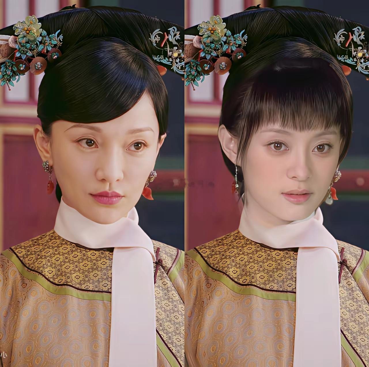 如果甄嬛换成跟如懿一个造型你更喜欢谁​​​