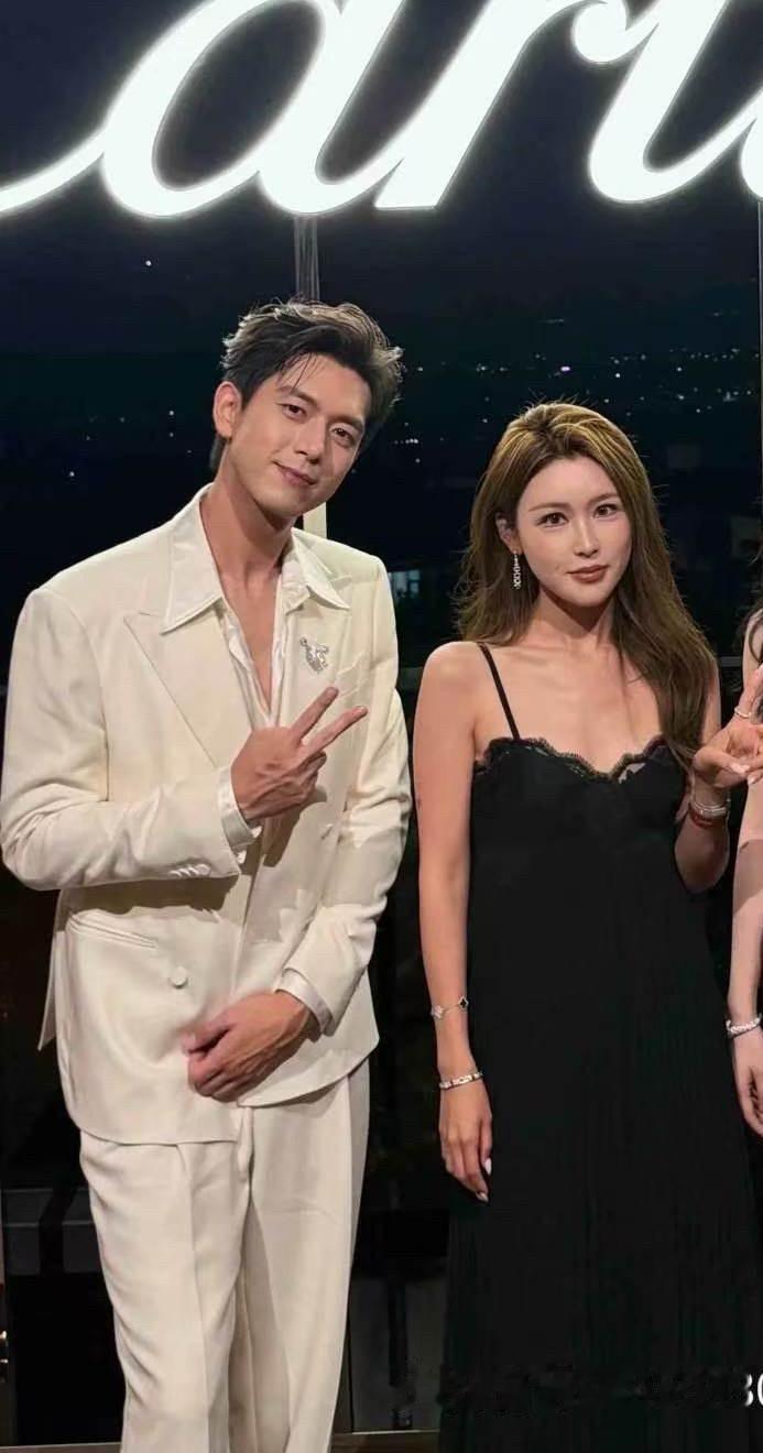李现×卡地亚高珠展合照集💎李现卡地亚品牌大使李现