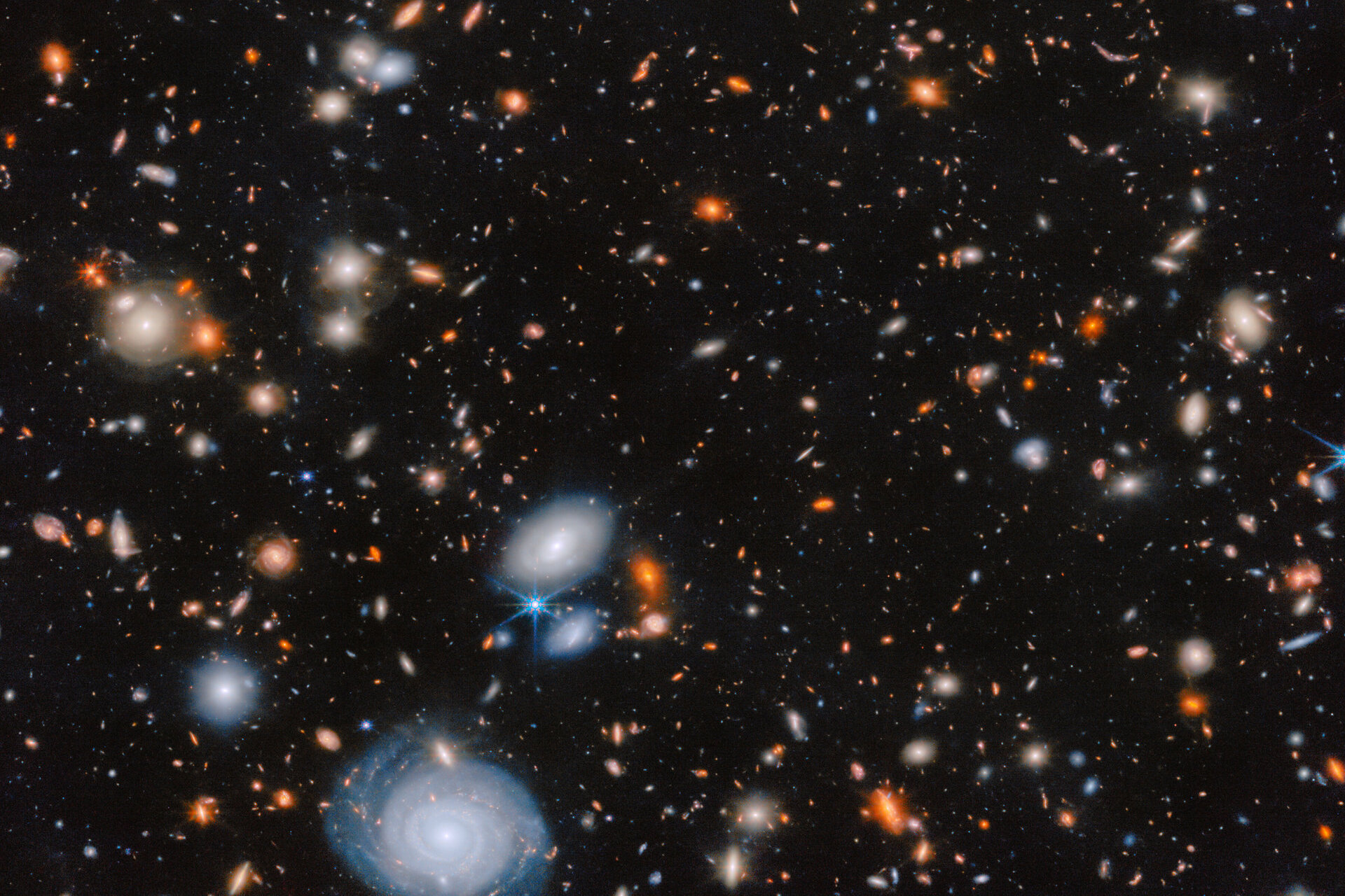 韦布望远镜发现早期宇宙超大质量黑洞