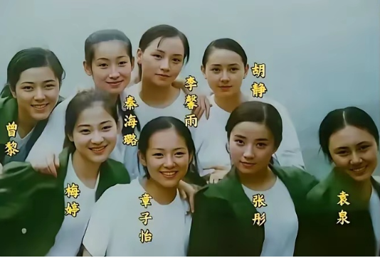 八朵金华，都说曾黎是五百年不遇的美女，但是这张照片曾黎好丑啊！和梅婷，袁泉比起来