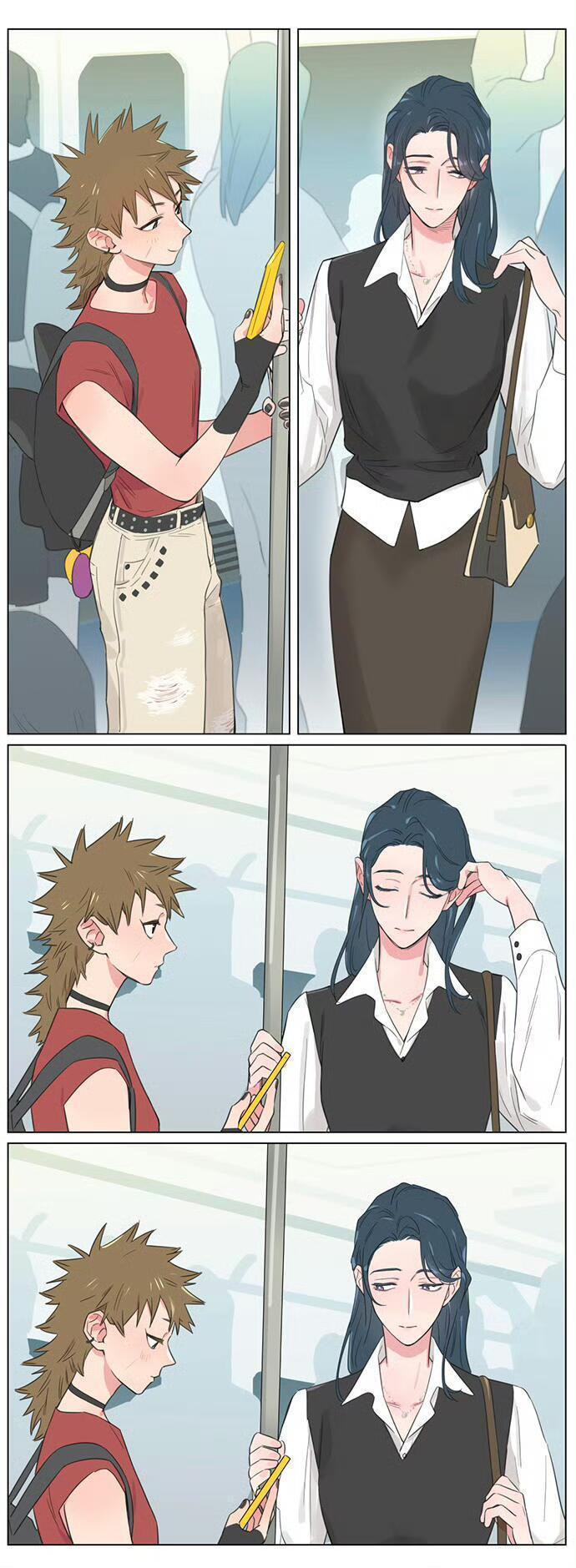 捡了东西的狼小黄小蓝性转版温柔大姐姐×叛逆少女漫画捡了东西的狼作者：麻尾