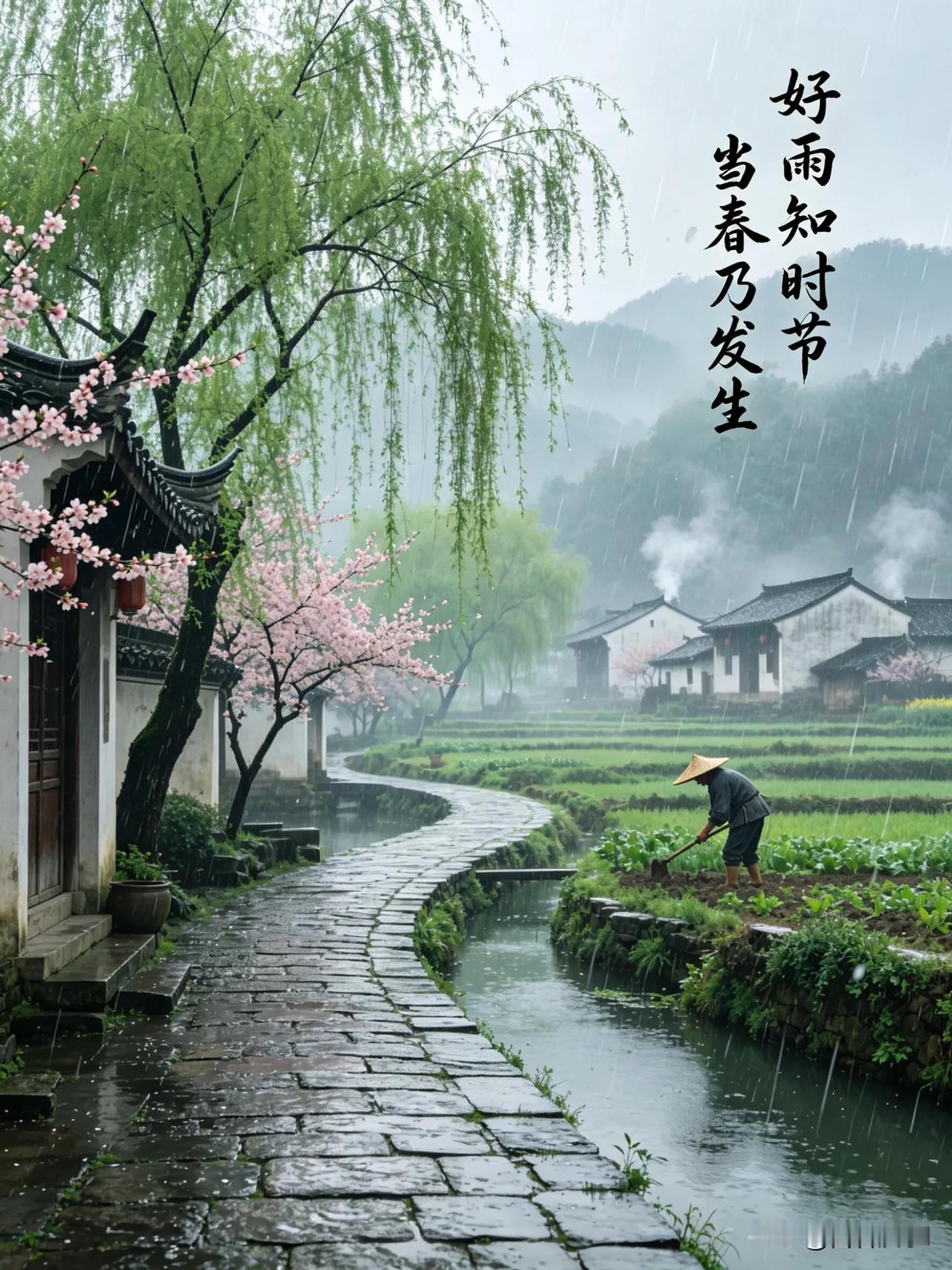 把烦恼留给昨天，把期待交给春天，早安，愿你步履轻盈，心情明媚。