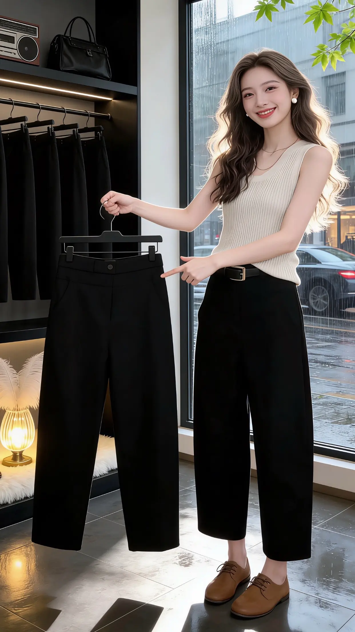 女生不费力的夏季穿搭 百搭神裤人手一条 修饰腿型的裤子 穿出你的chi...