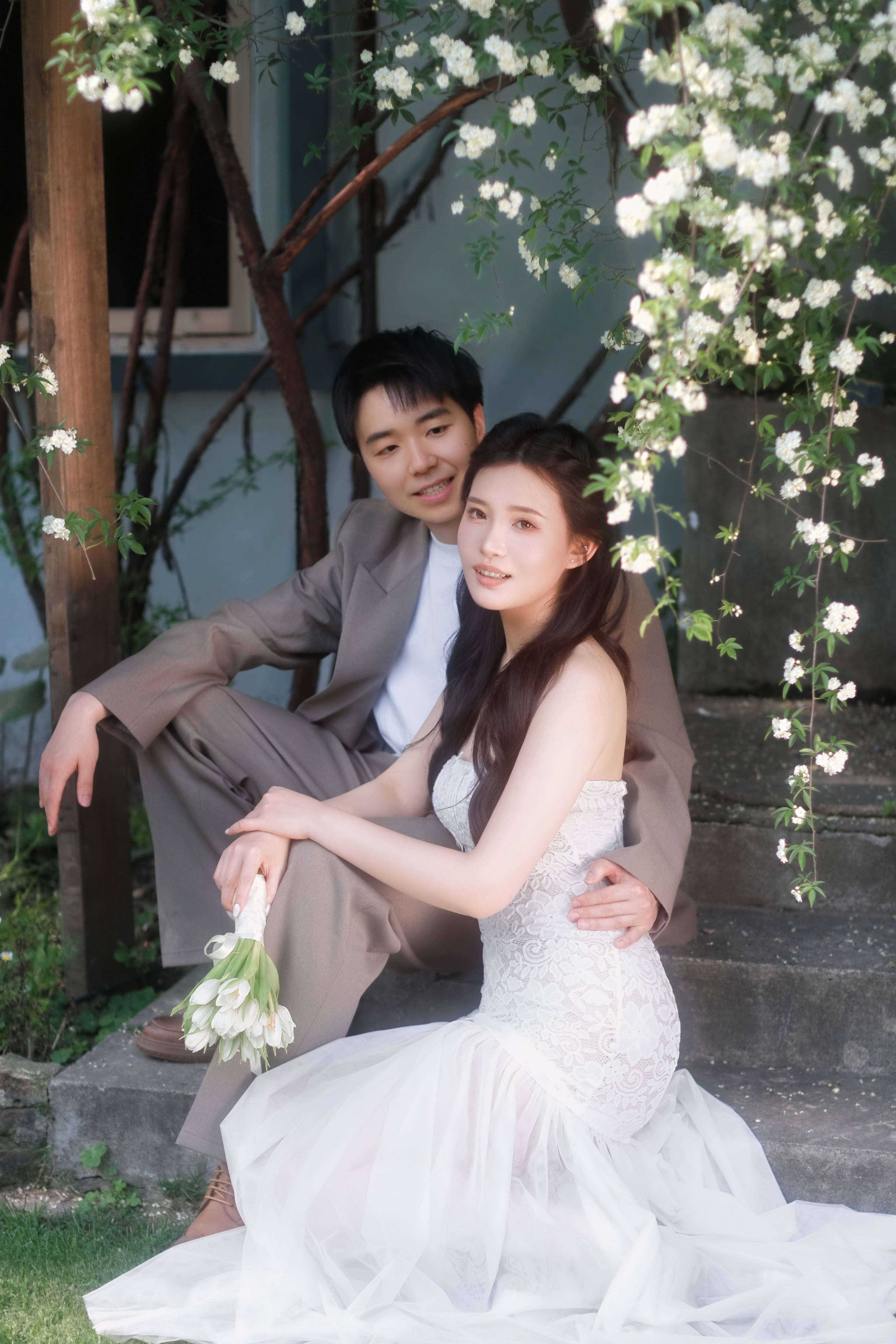 继给柳蛋拍下三次情侣照之后，拍到了他们的婚纱照🥰南京约拍南京写真