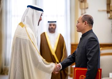 中国中东悄悄“布阵”，三天两步，中国和阿联酋已经把关键棋落下。4月13日北京定