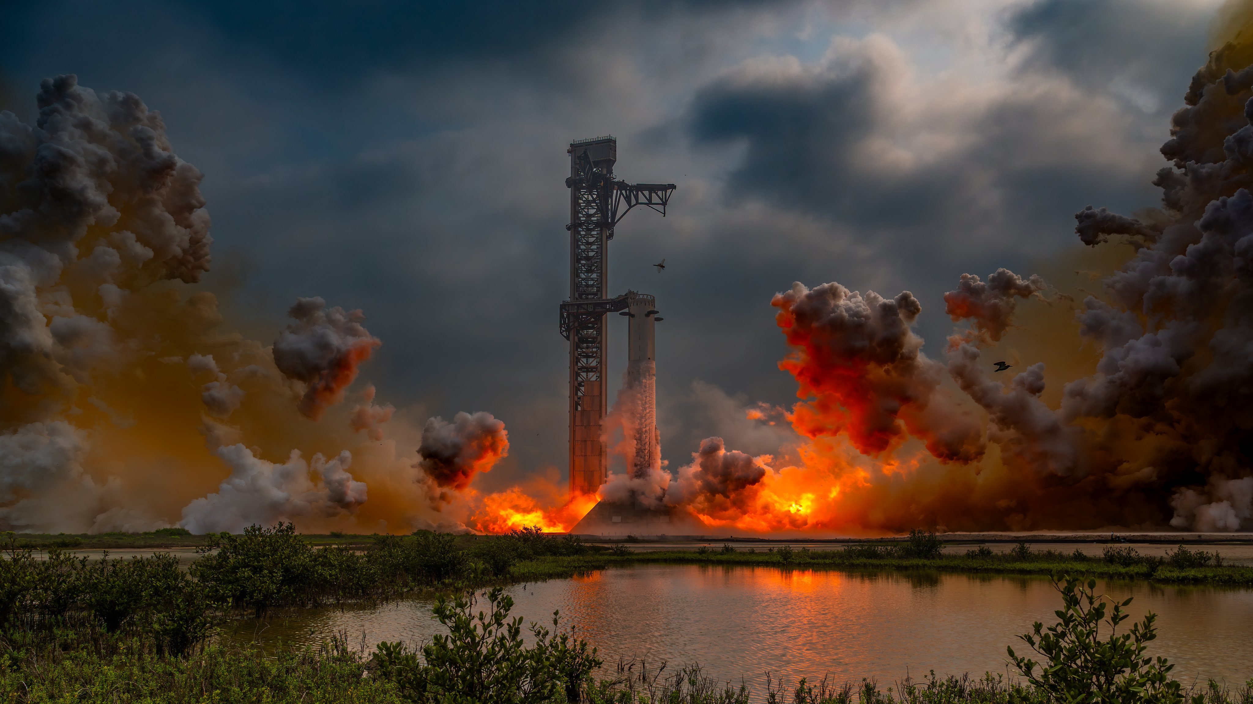 SpaceX宣布Booster19成功完成全机全时长全推力静态点火测试。