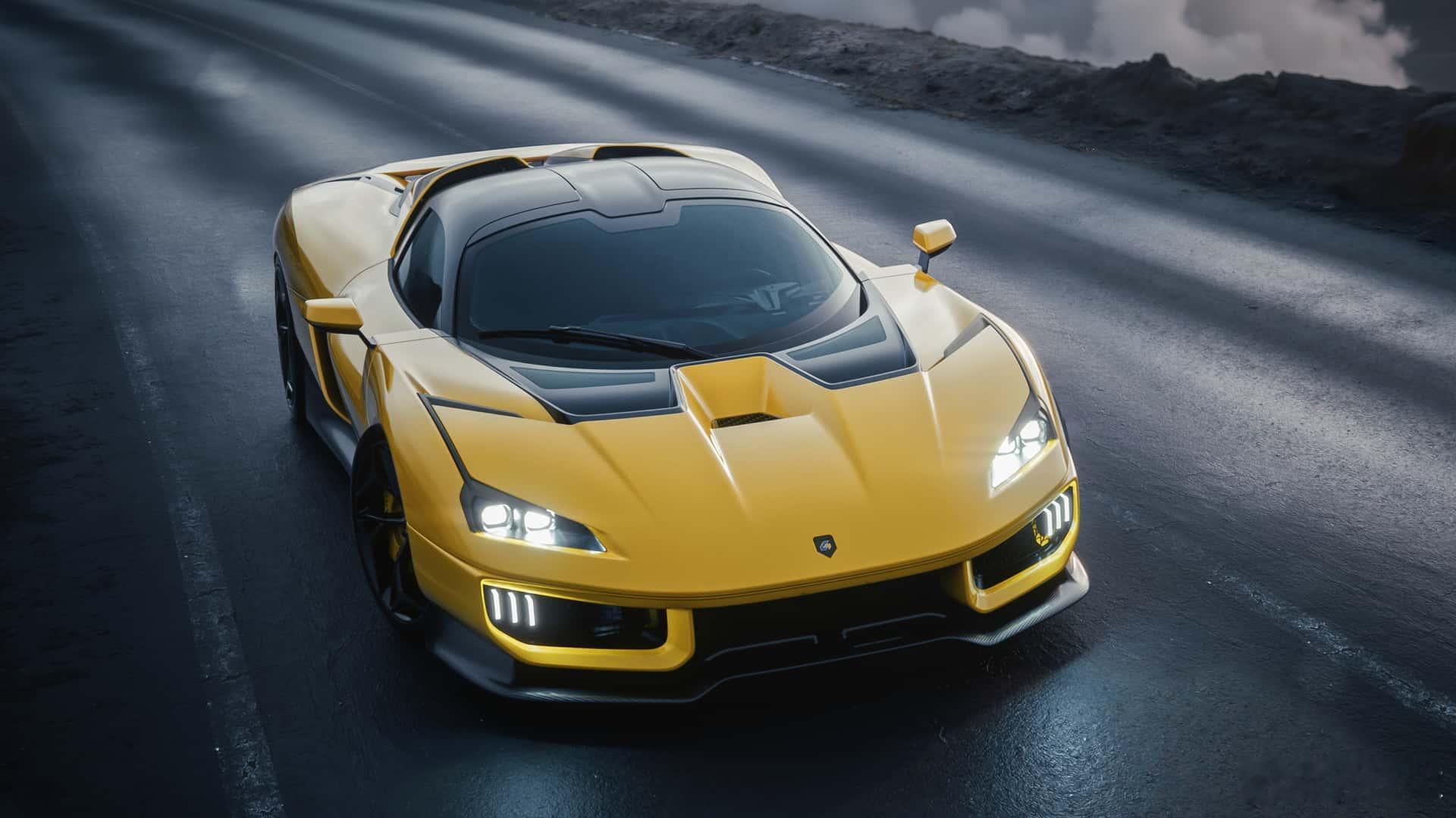 名车志新闻2127马力四涡轮增压V12发动机，GiamaroAutomobi