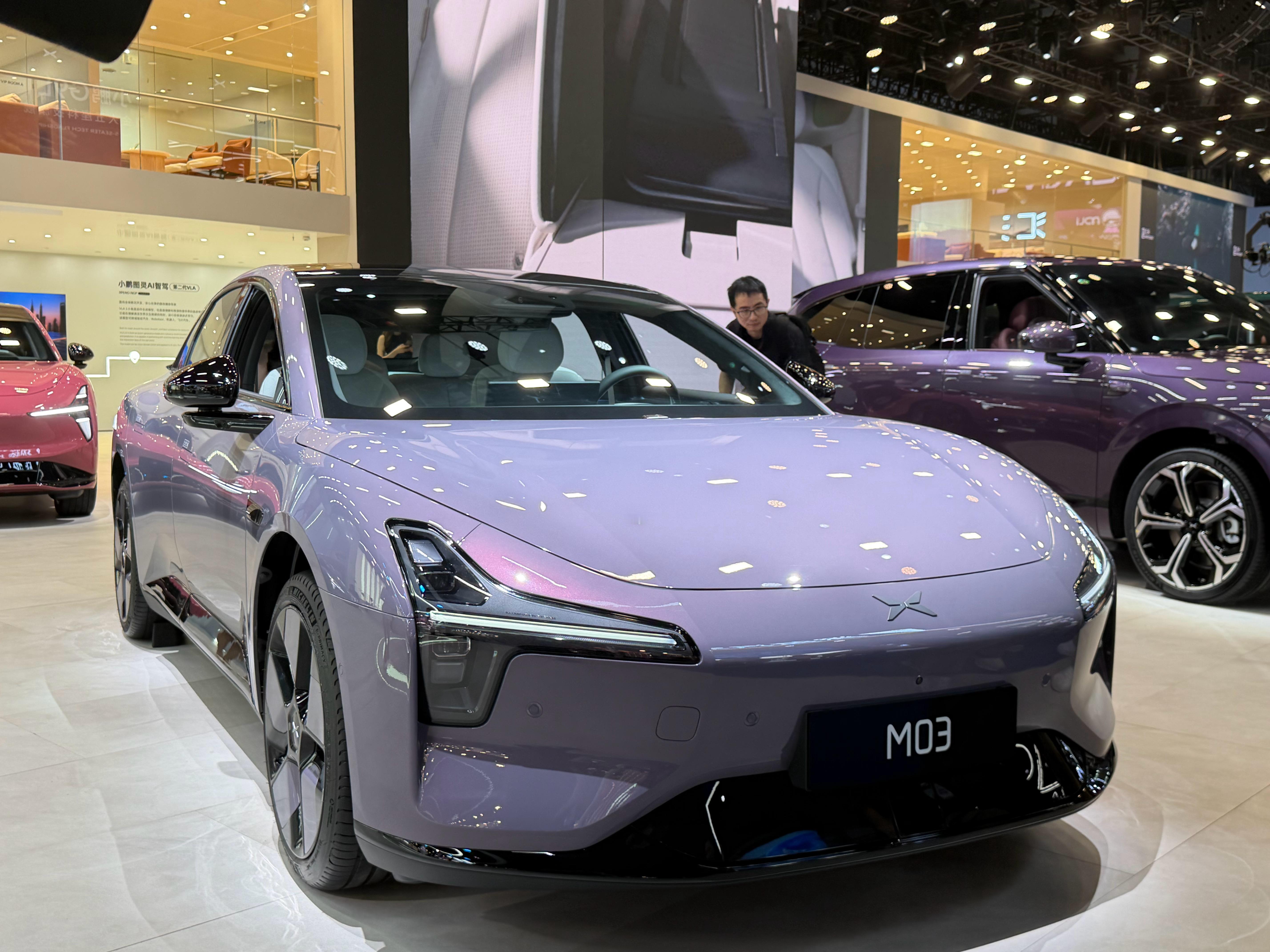 2026成都车展小鹏MONAM03连续23个月蝉联10-20万纯电轿车销冠，M