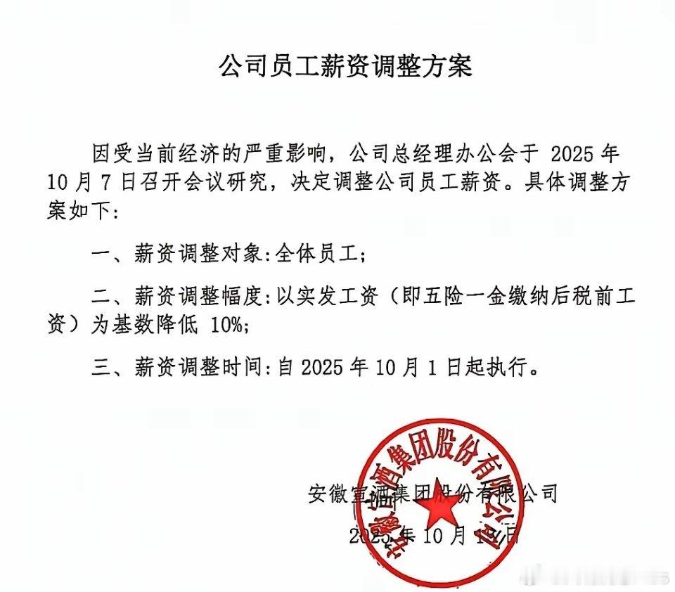 2025年还真有降薪的企业存在啊​​​