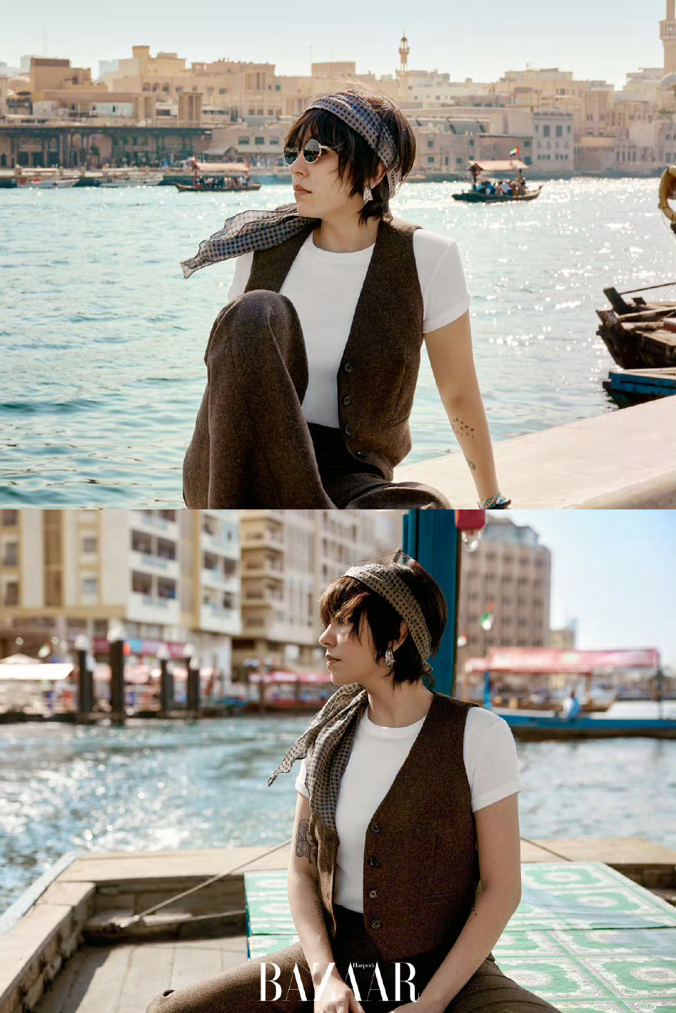 小帕芭莎迪拜漫游之旅漫步于异域古城，穿越连绵沙丘。摄影：李少东stone