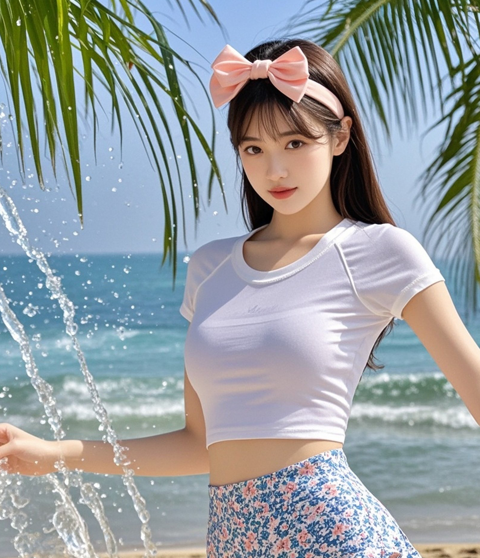 氧气美女身材太顶紧身衣勾勒完美线条